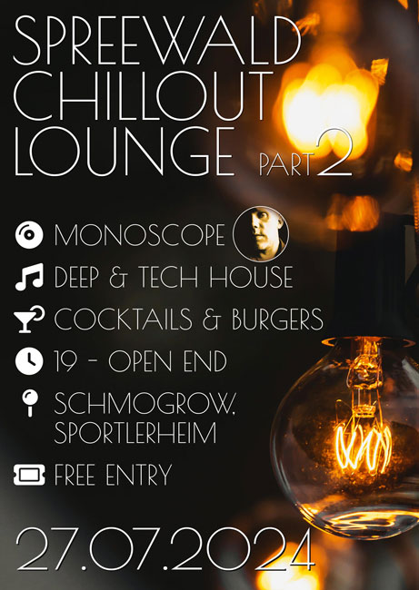 Spreewald Chillout Lounge 2024 in Schmogrow
